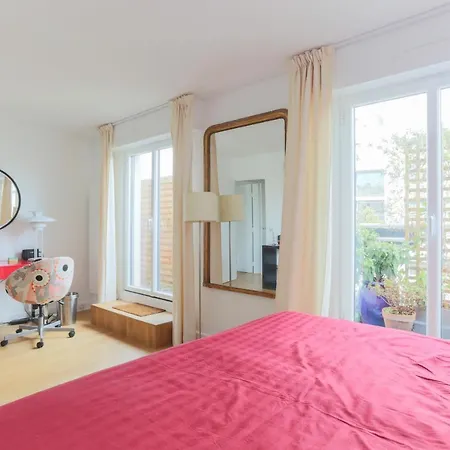Appartement Charmant T3 Avec Terrasse - Butte-aux-cailles